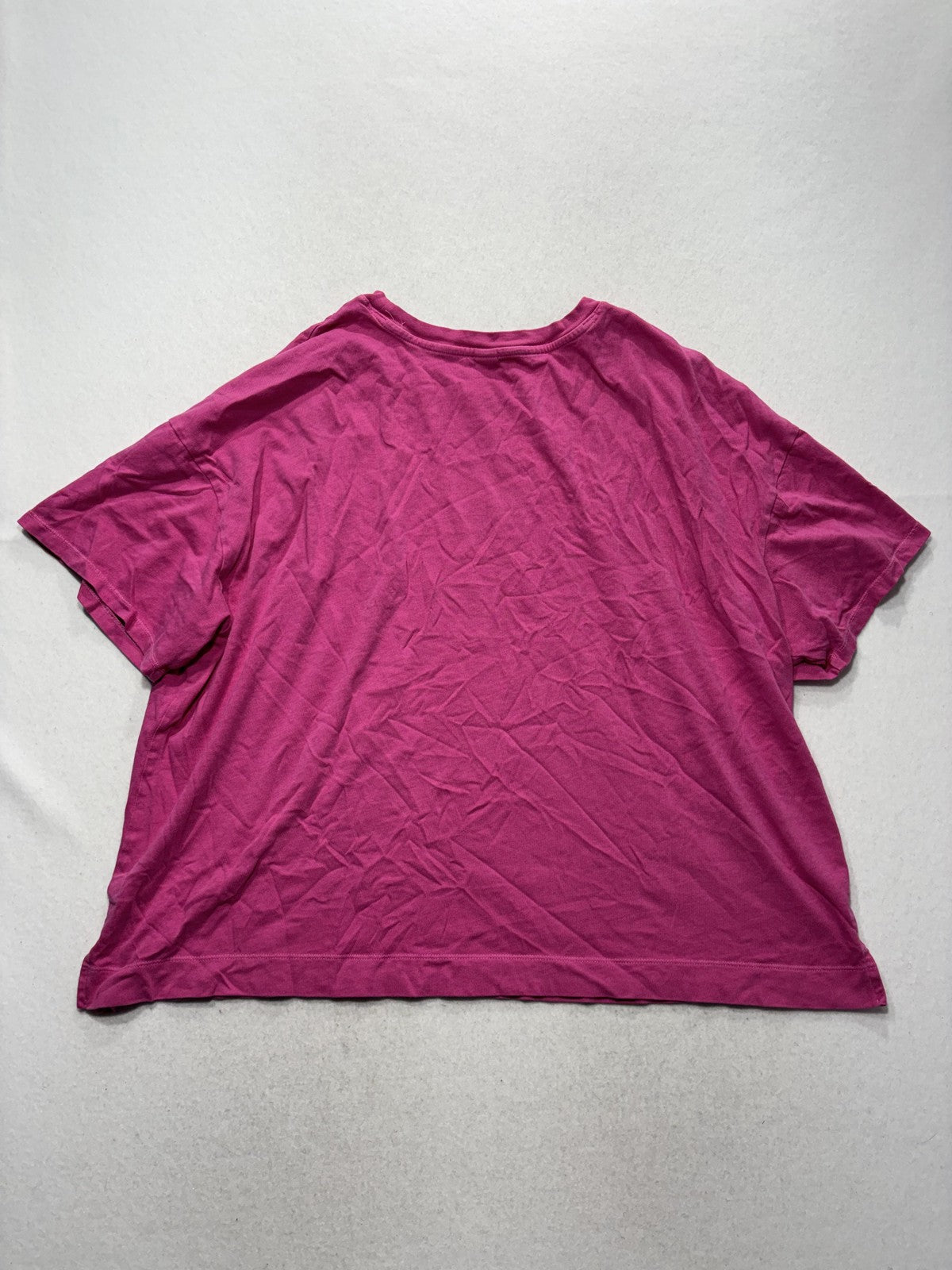 Old Navy Shirt Mens 2XL Pink Vintage Tee Crew Neck Short Sleeve Basic Casual