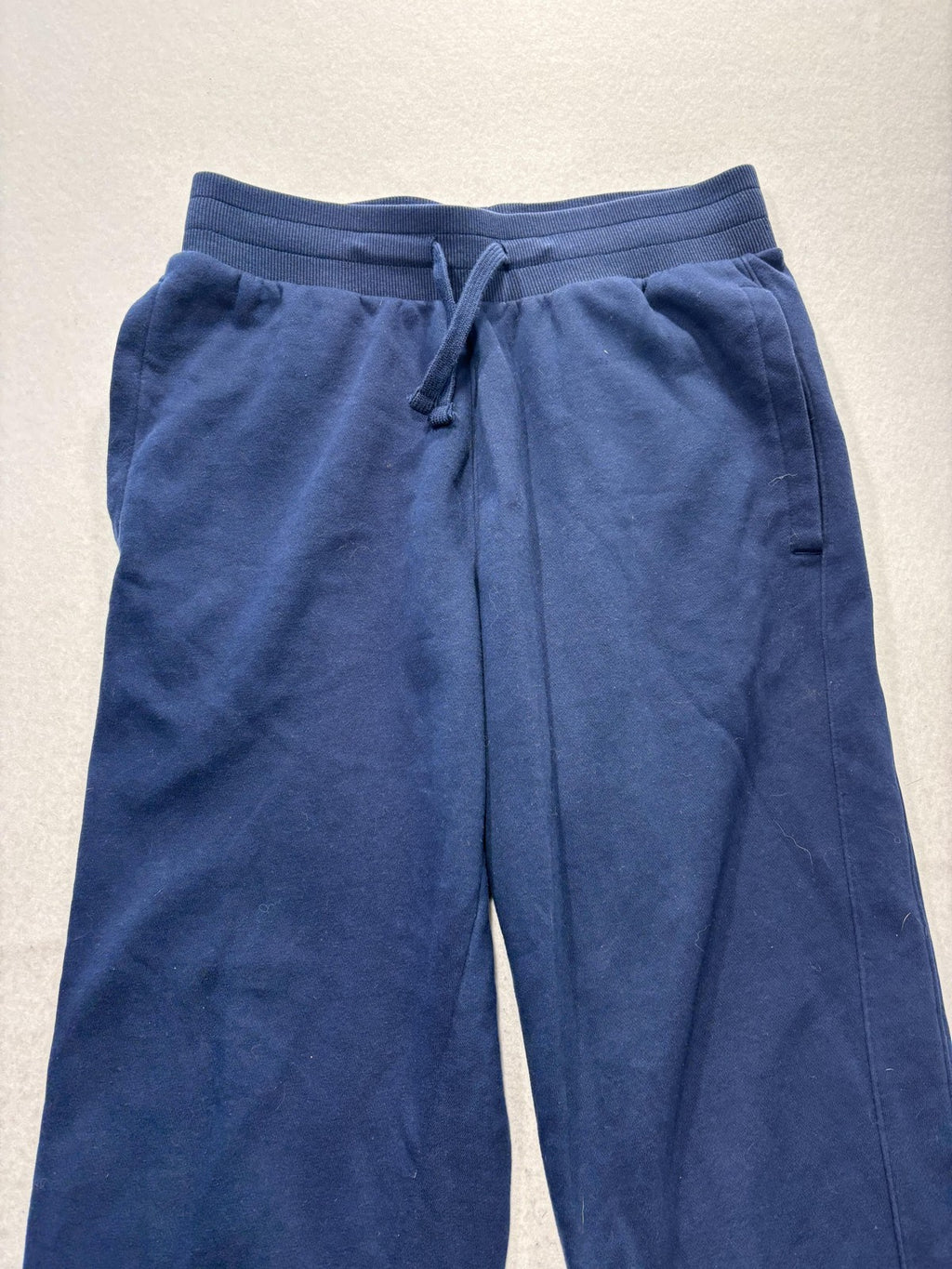 Under Armour ColdGear Sweatpants Mens Medium Blue Fleece Elastic Waist Logo