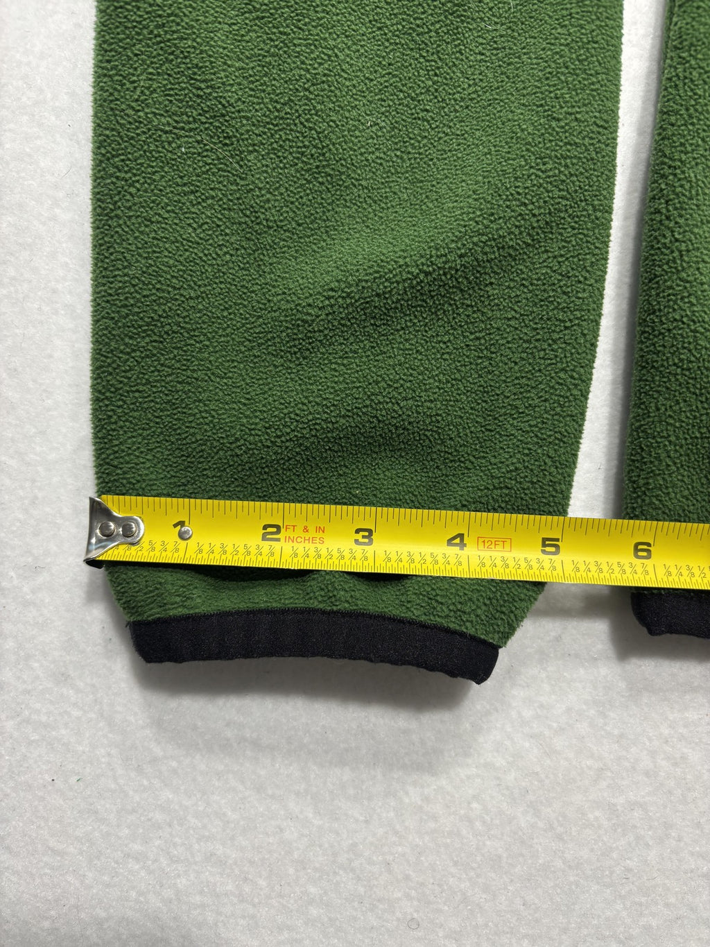 Columbia Jacket Mens Medium Green Fleece Full Zip Polartec Stand Collar Outdoor