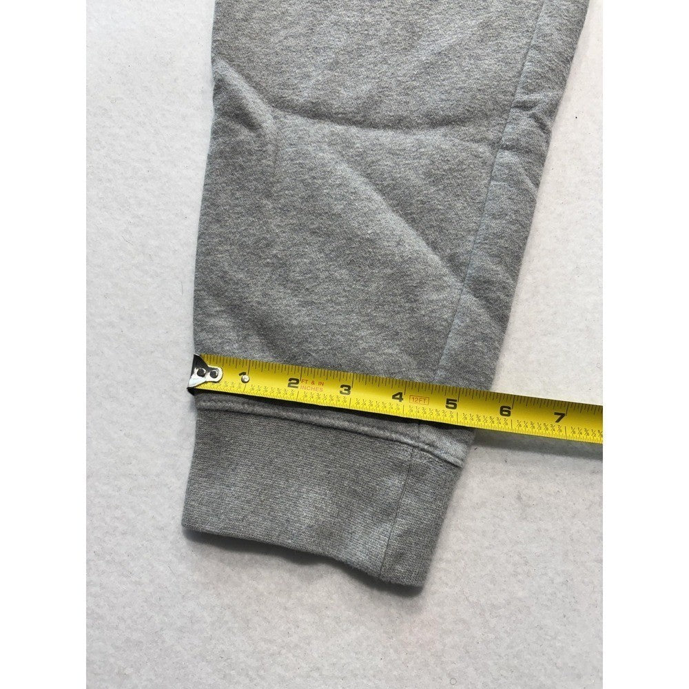Nike Jogger Pants Mens Medium Gray Fleece Elastic Waist Tapered Athletic Pockets