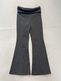 Art Class Leggings Girls 8 Gray Flare Foldover Waist Yoga Pants Athletic Stretch