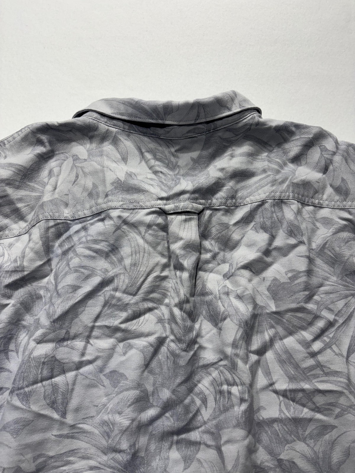 Tommy Bahama Shirt Mens 3XL Gray Canyon Beach Flannel Long Sleeve Button Up