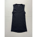 Abercrombie & Fitch Tank Womens Small Black Ribbed Knit Scoop Neck Maternity