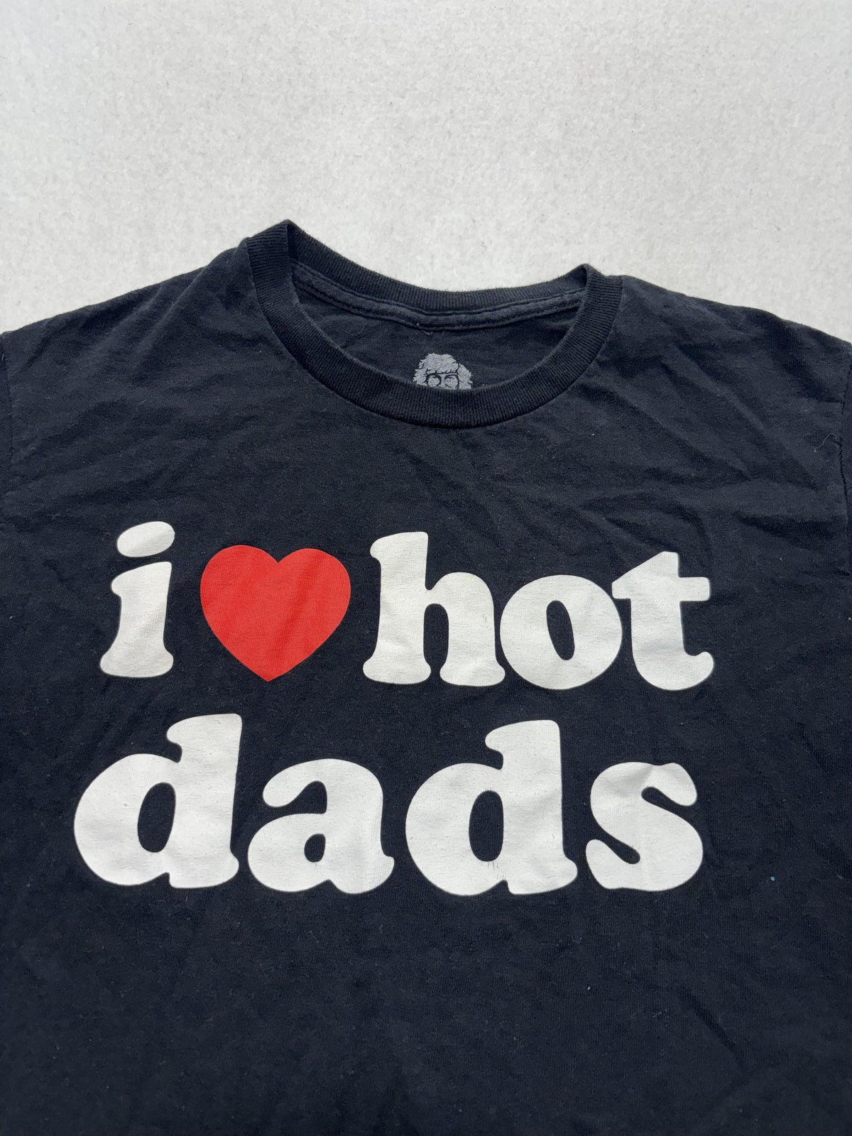 Danny Duncan Shirt Mens Small Black I Love Hot Dads Graphic Tee Adult Humor
