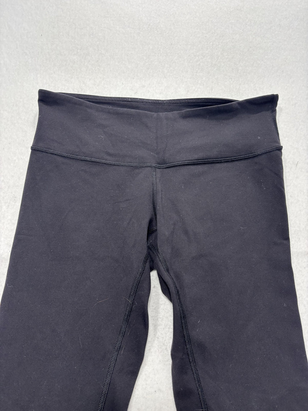 Lululemon Leggings Womens 8 Black 21" Inseam Capri Yoga Stretch Athletic Pants