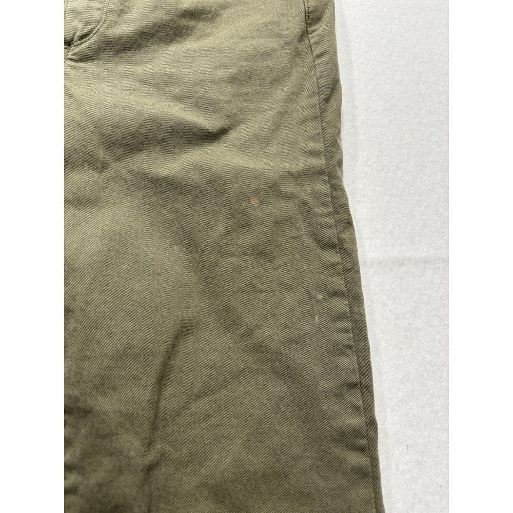 Paige Verdugo Ankle Jeans Womens 30 Green Mid Rise Skinny 30x28 Stretch Denim