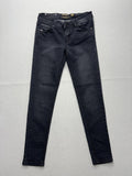 Diesel Jeans Womens 27 Gray Charcoal Wash Low Rise Skinny Stretch 27x29.5