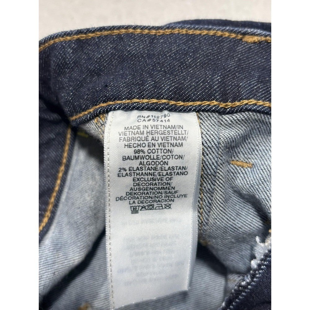 True Religion Skirt Womens 26W Blue Denim Utility Pocket Mini Stretch Casual