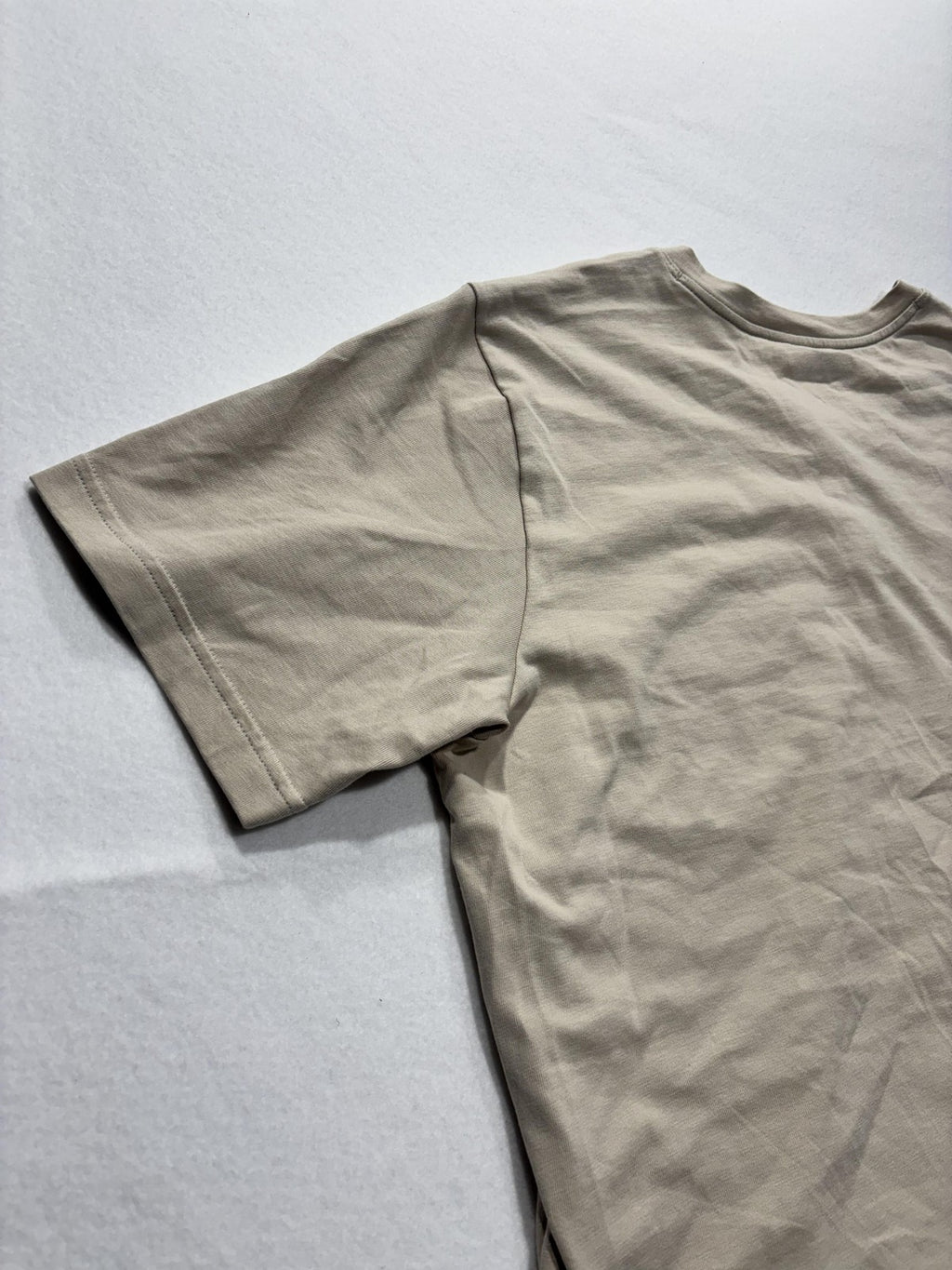 Columbia Shirt Mens Large Beige Short Sleeve Henley Logo T-Shirt Casual