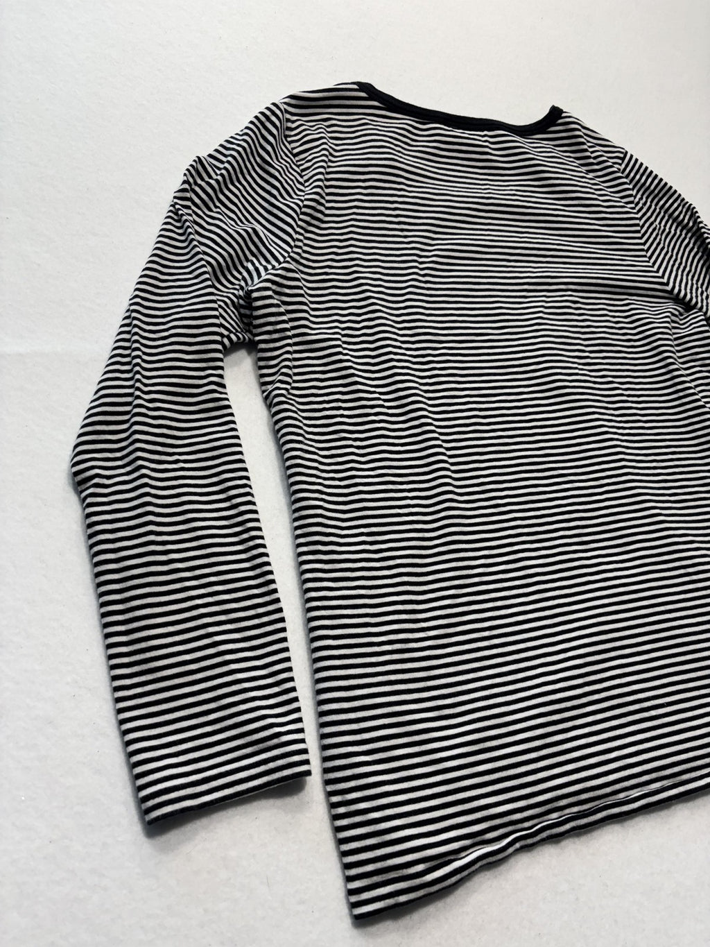 MICHAEL Michael Kors Shirt Womens Large Black Stripe Zip Shoulder Long Sleeve