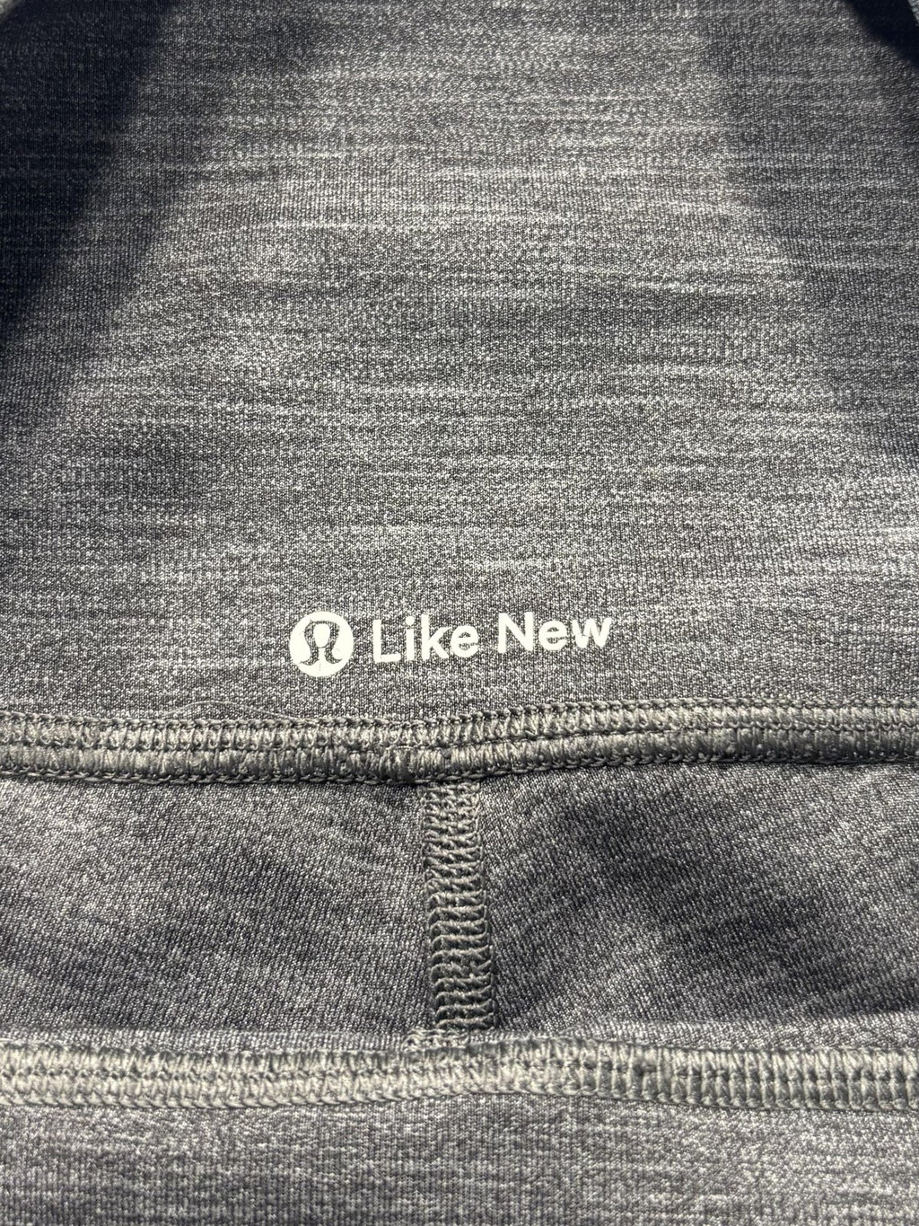 Lululemon Leggings Womens 8 Gray High Rise 27" Inseam Ankle Yoga Stretch Knit