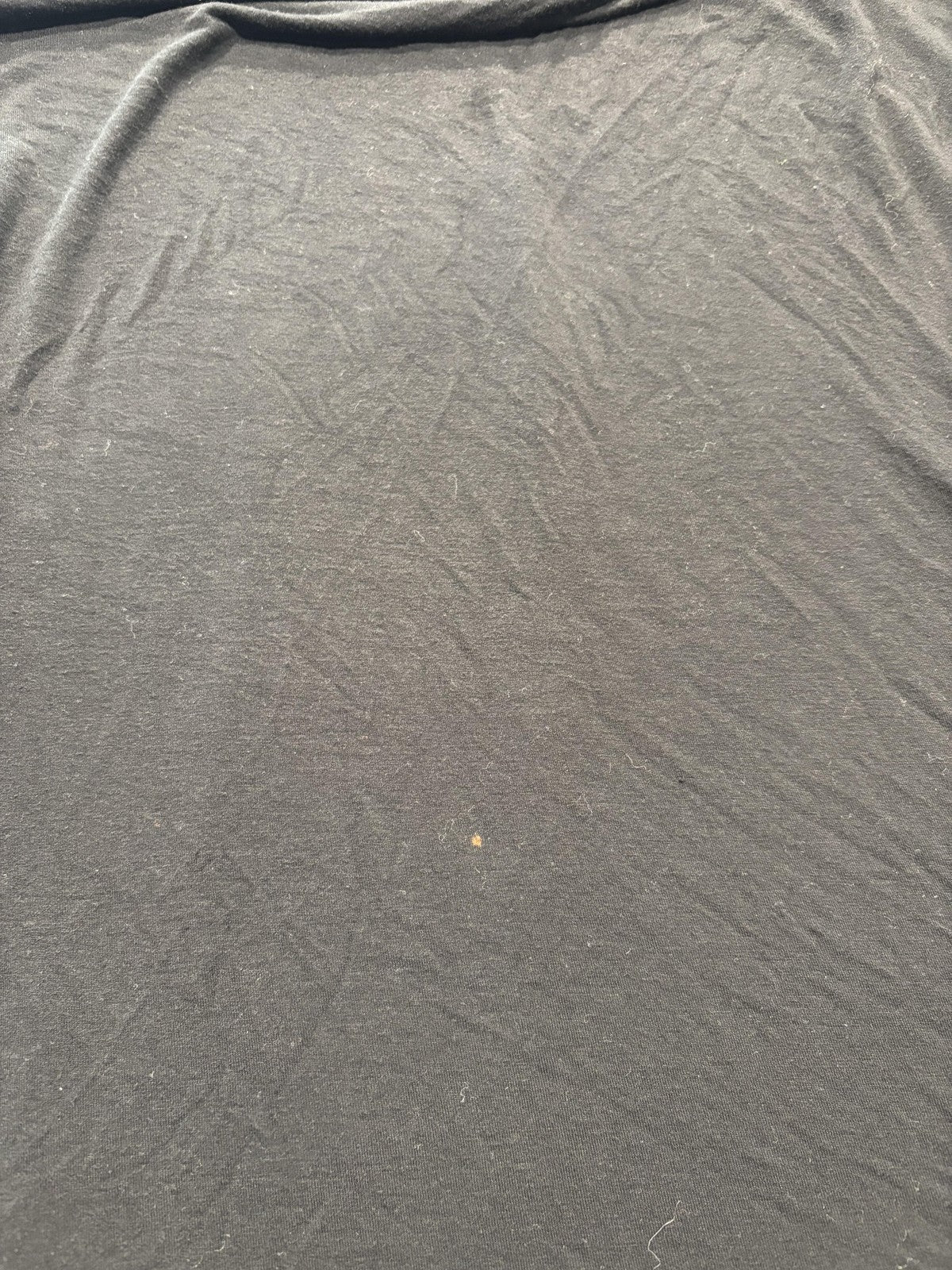 Time And Tru Shirt Womens XL Black Scoop Neck Short Sleeve Tunic Tee Casual