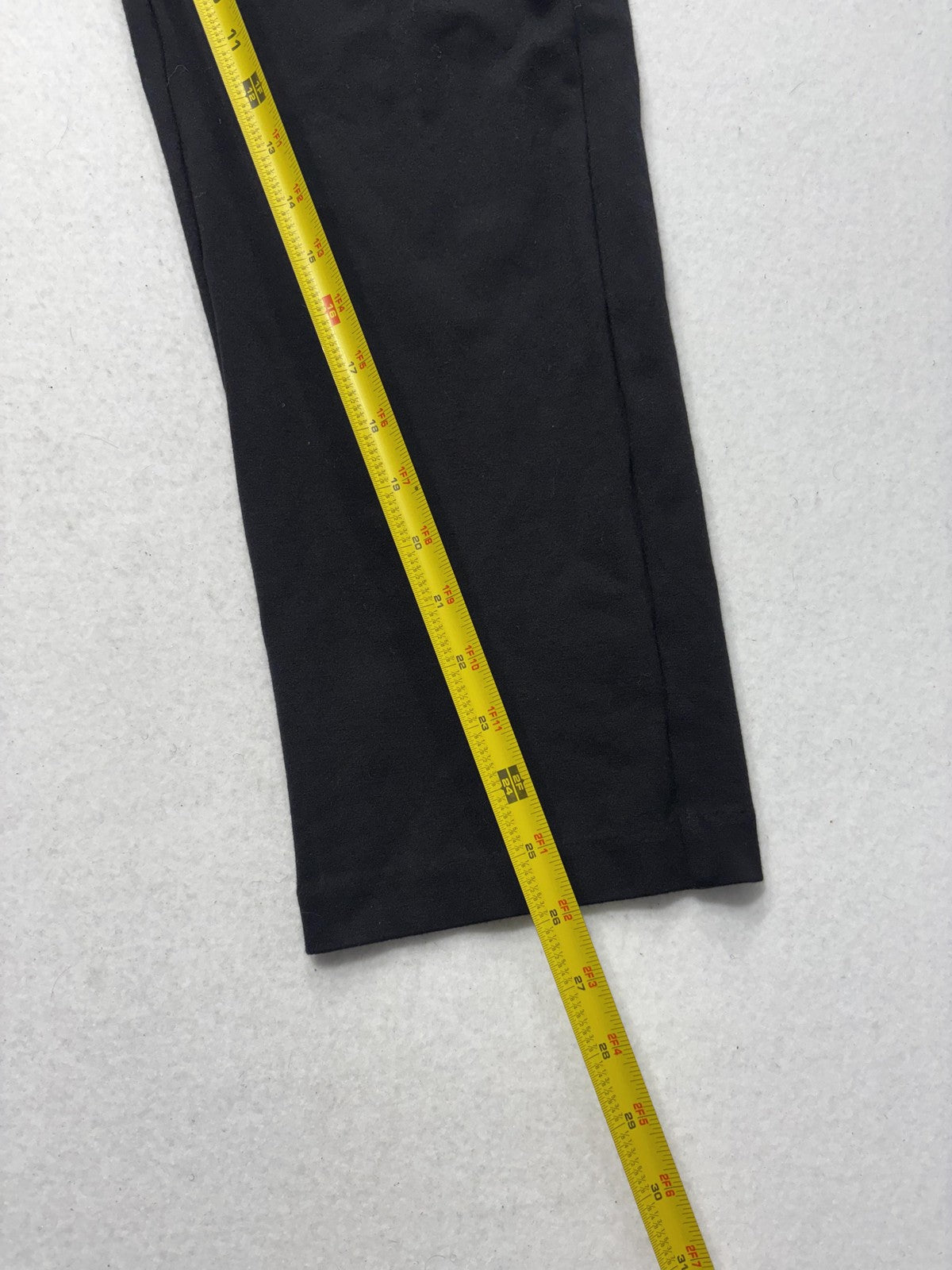 Michael Kors Dress Pants Womens Large Black Ponte Straight Leg Pull On Stretch
