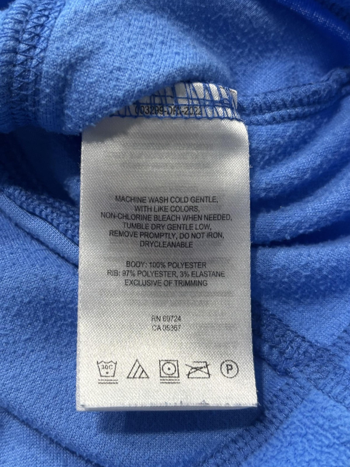Columbia Jacket Womens M Blue Fleece 1/4 Zip Collared Lightweight Pullover Trail