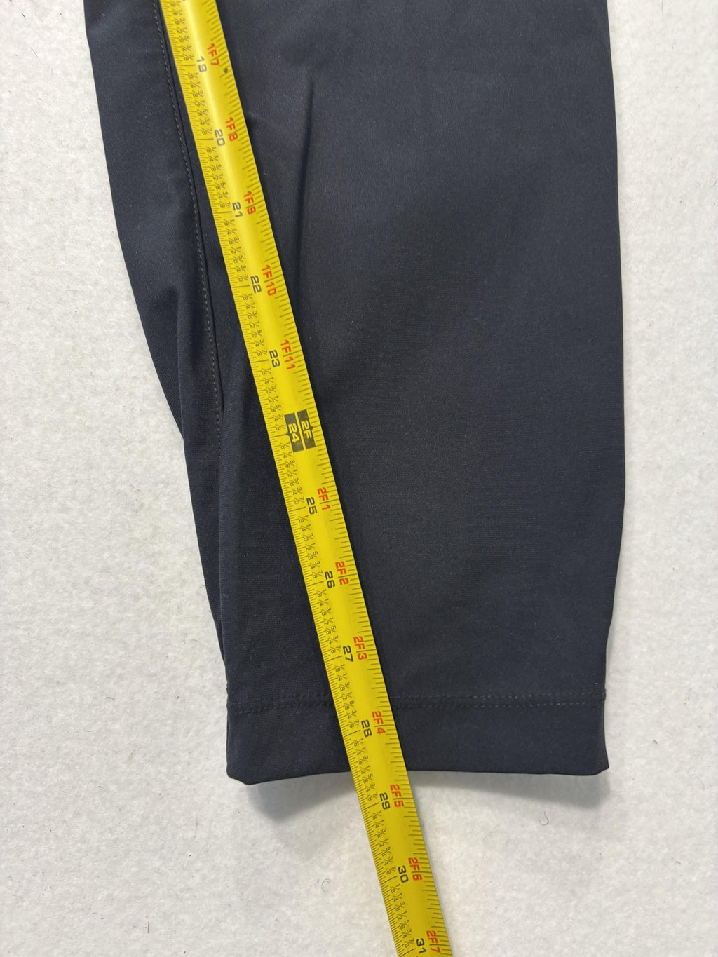 Cuts AO Jogger Pants Mens Large Black Elastic Waist Slim Tapered Stretch Casual