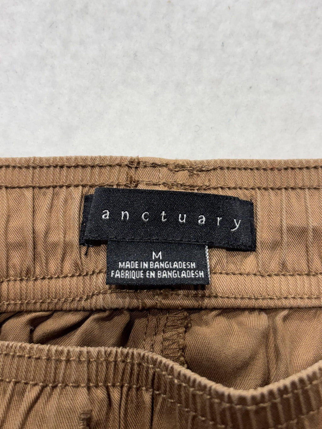 Sanctuary Cargo Pants Womens M Brown Lyocell Twill Straight Leg XP9169E1