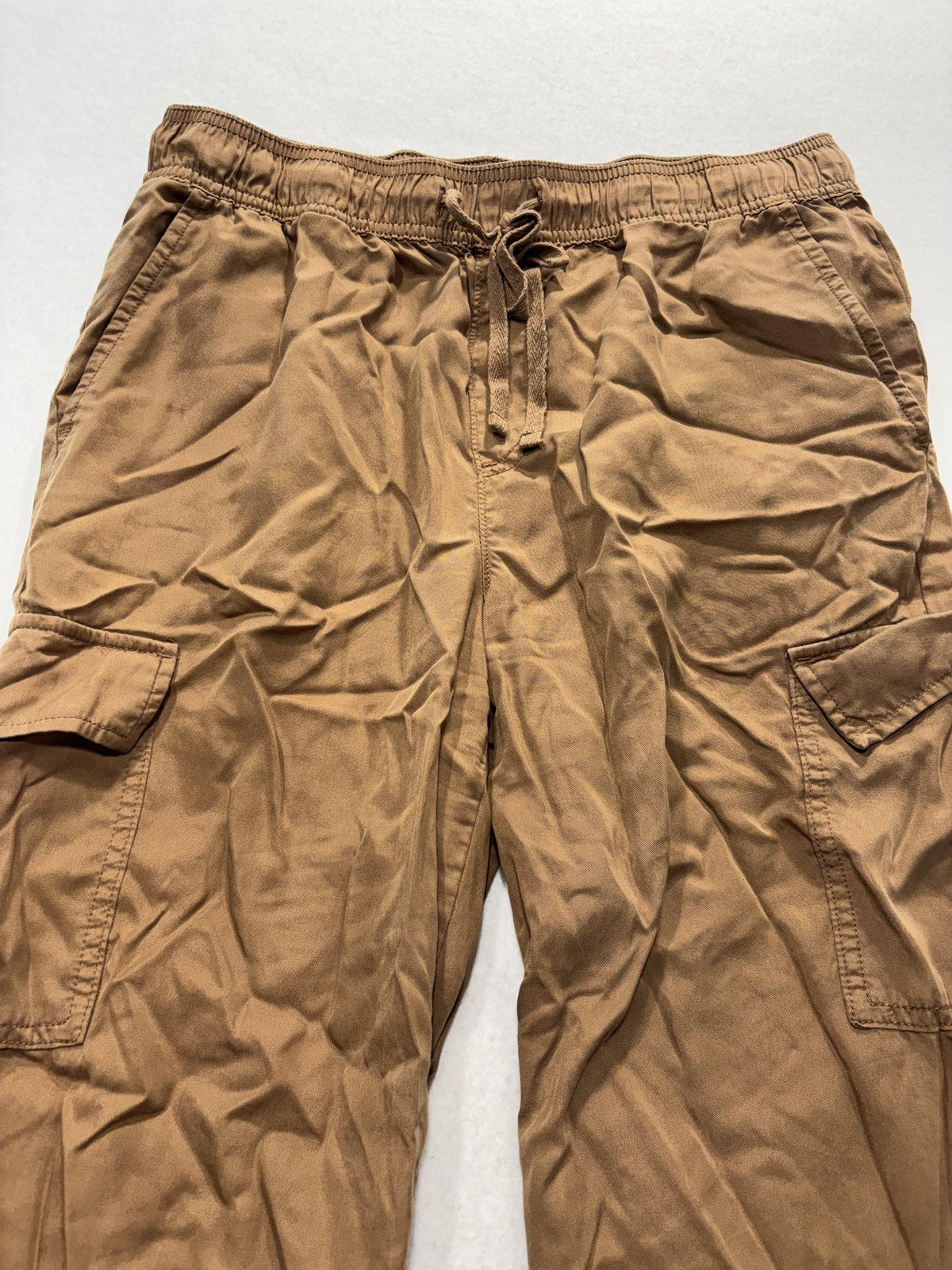 Sanctuary Cargo Pants Womens M Brown Lyocell Twill Straight Leg XP9169E1