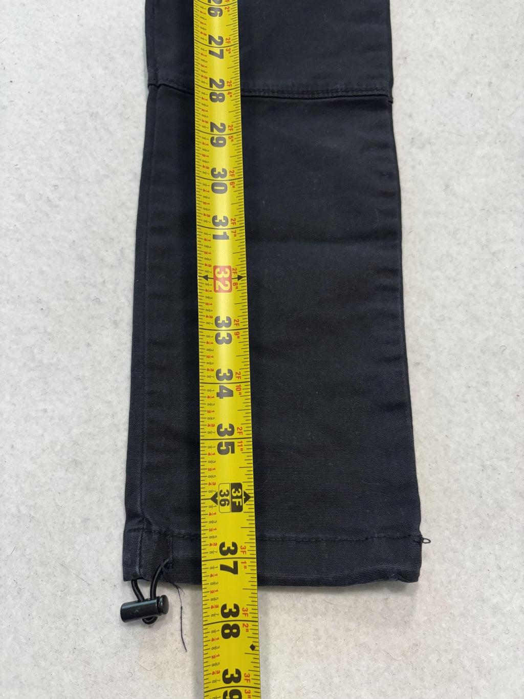 PacSun Mens Black Slim Tapered Cargo Jogger Pants Elastic Waist 28x28 XS