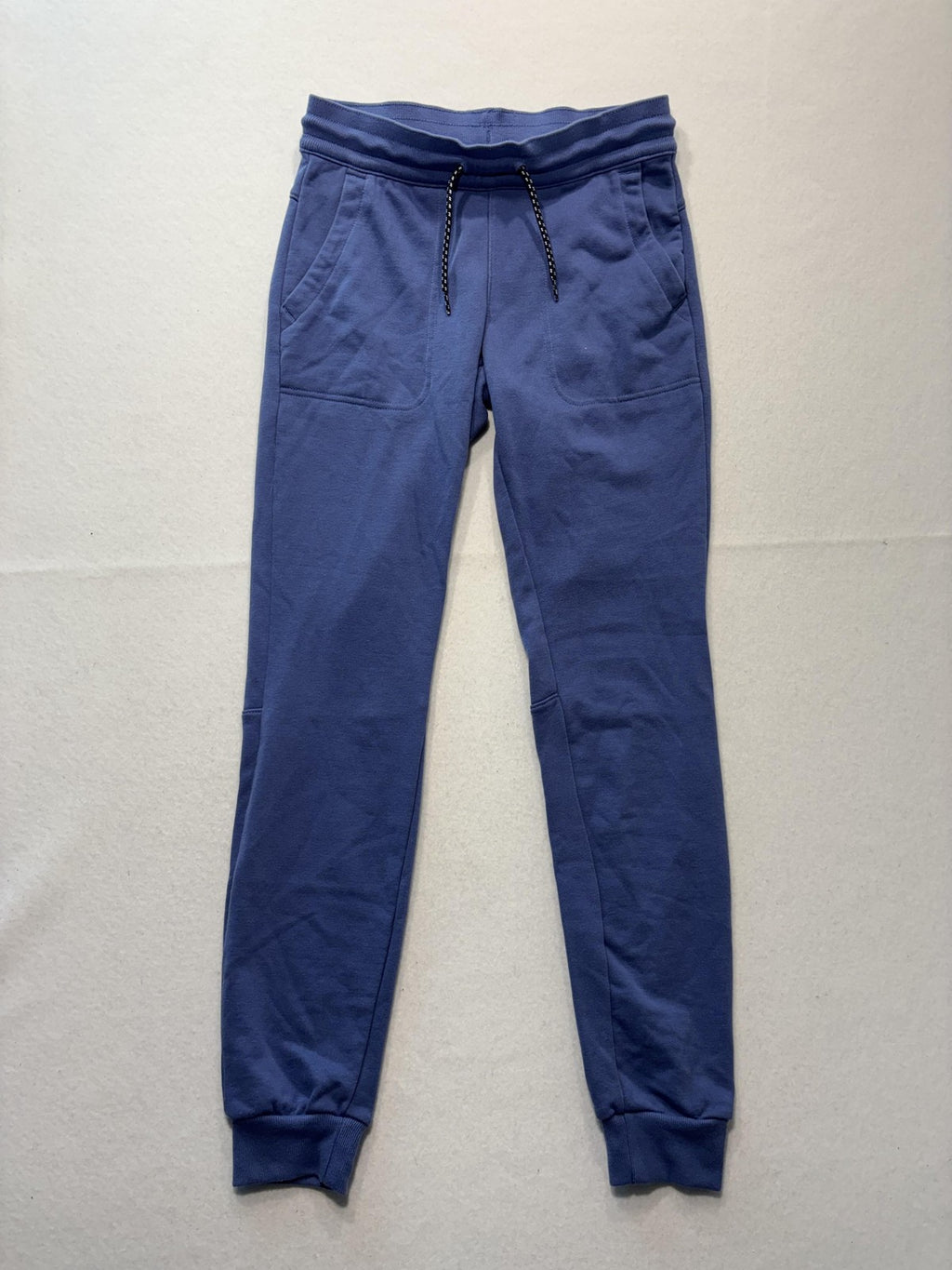 Columbia Jogger Pants Womens XS Blue Knit Elastic Waist Pocket Cuffed Lounge