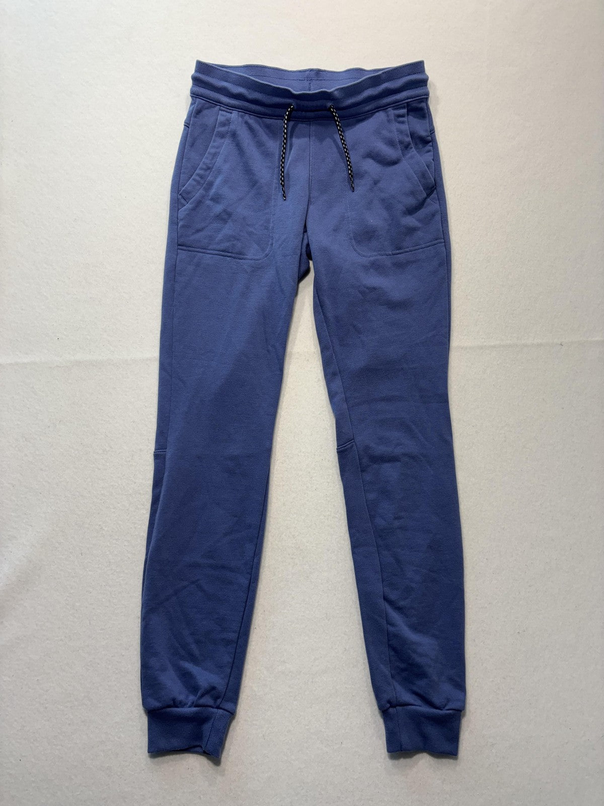Columbia Jogger Pants Womens XS Blue Knit Elastic Waist Pocket Cuffed Lounge