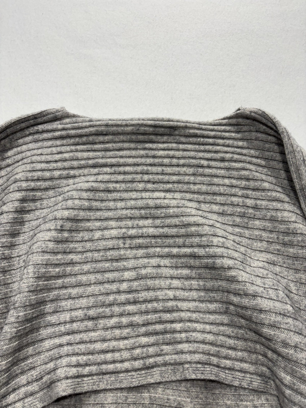 Vince Sweater Womens XS Gray Cashmere Boat Neck Belted Dolman Knit Pullover