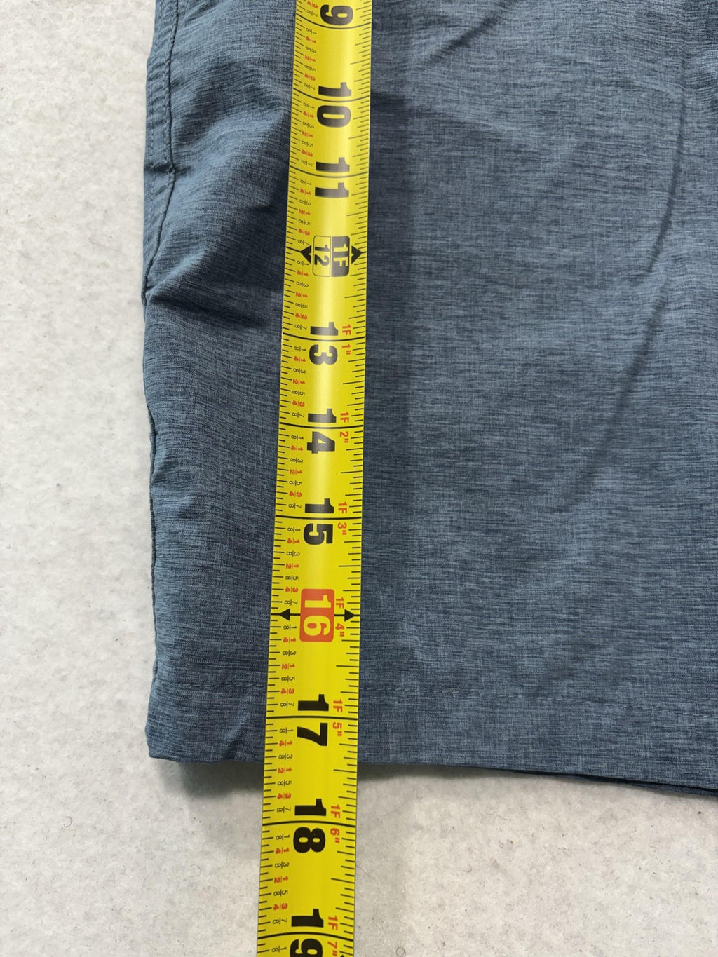 Goodfellow & Co Chino Shorts Mens 30 Blue Stretch Quick Dry 9 Inseam VN 1981193