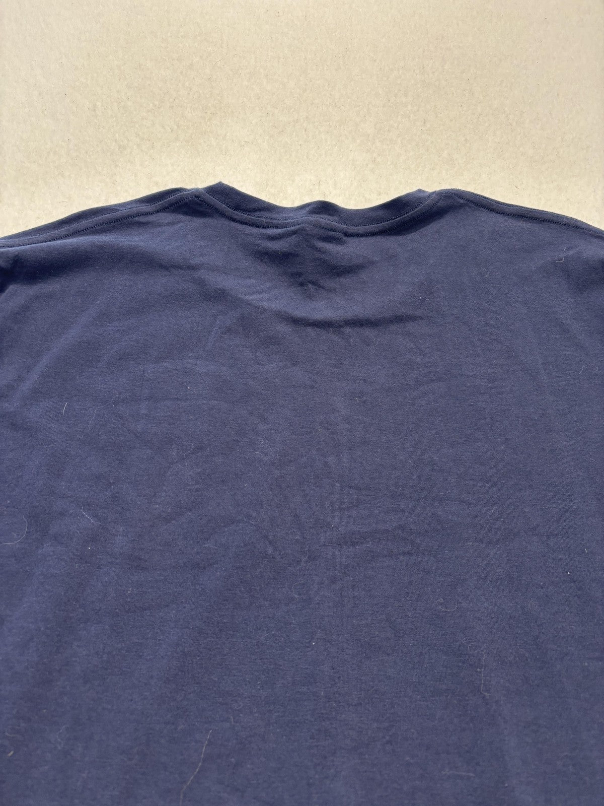 MUSCLENATION Shirt Mens XL Blue Logo Graphic Tee Fitness Gym Athletic Top