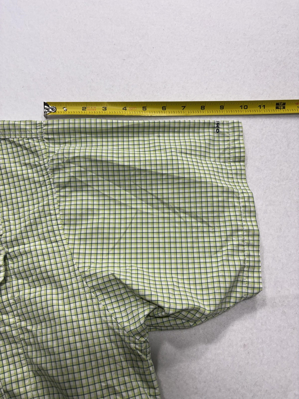 Columbia PFG Super Bahama Shirt Mens 2XL Green Short Sleeve Fishing Button Up