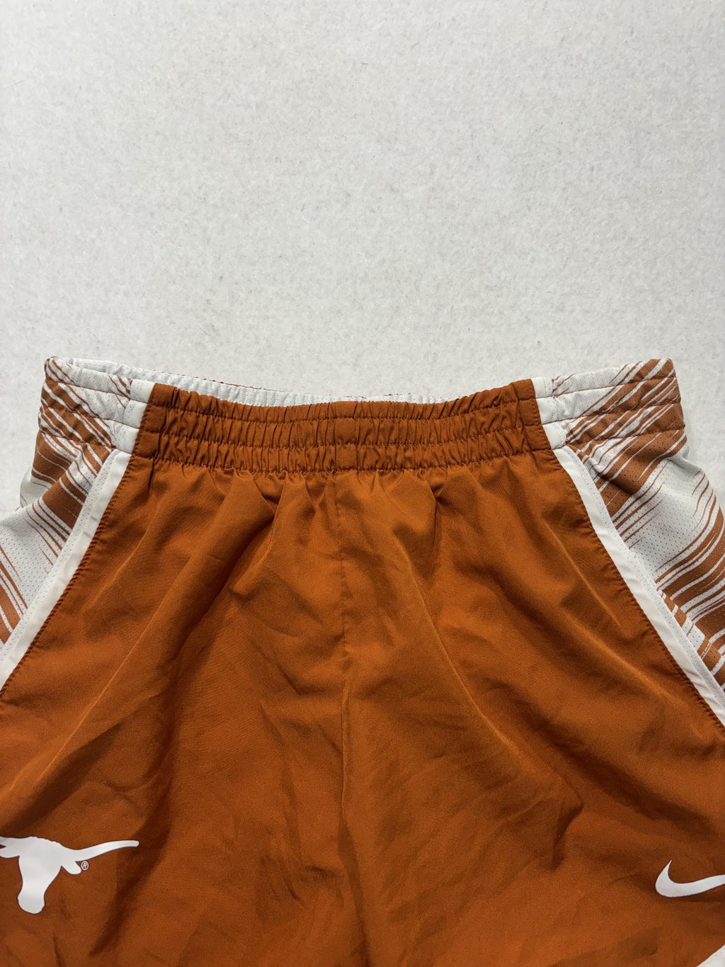 Texas Longhorns Shorts Womens XS Orange NCAA Track Field Nike Dri Fit Running