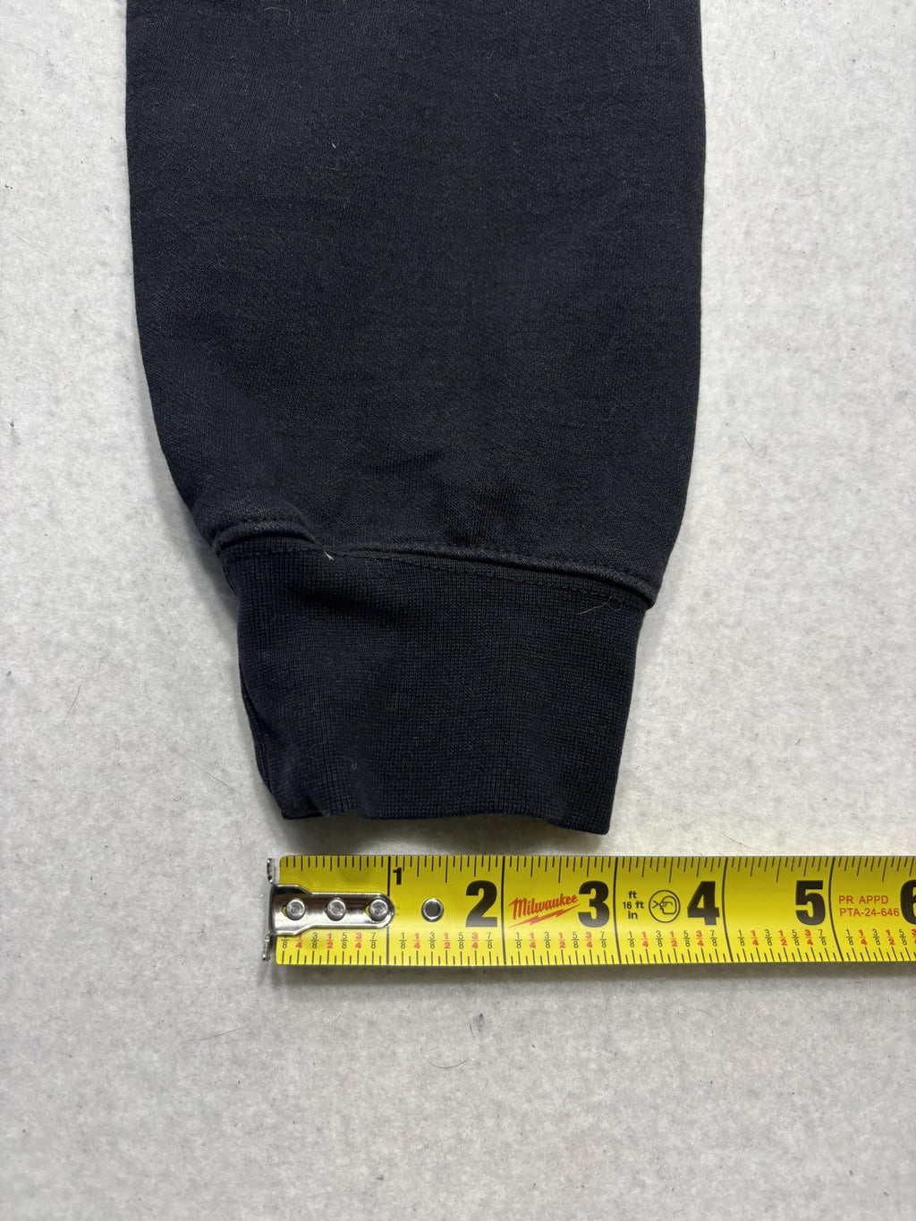 CSG Hoodie Mens Medium Black Fleece Pullover Kangaroo Pocket Solid Casual