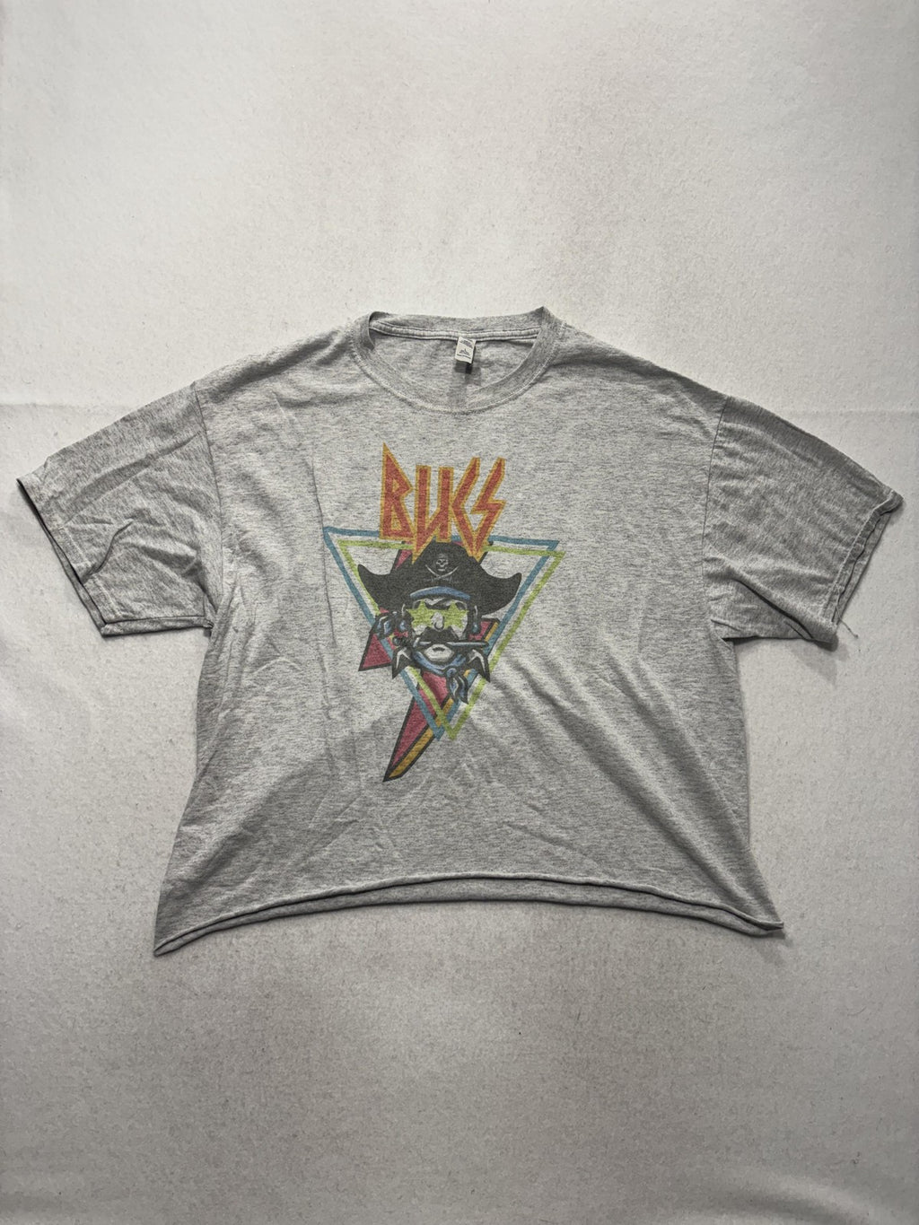 Tampa Bay Buccaneers Shirt Mens Large Gray NFL Football Bucs Pirate Graphic Tee