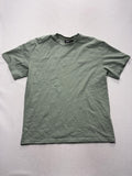 Snipes Shirt Mens Large Green Basic Logo Crew Neck Short Sleeve Tee Streetwear