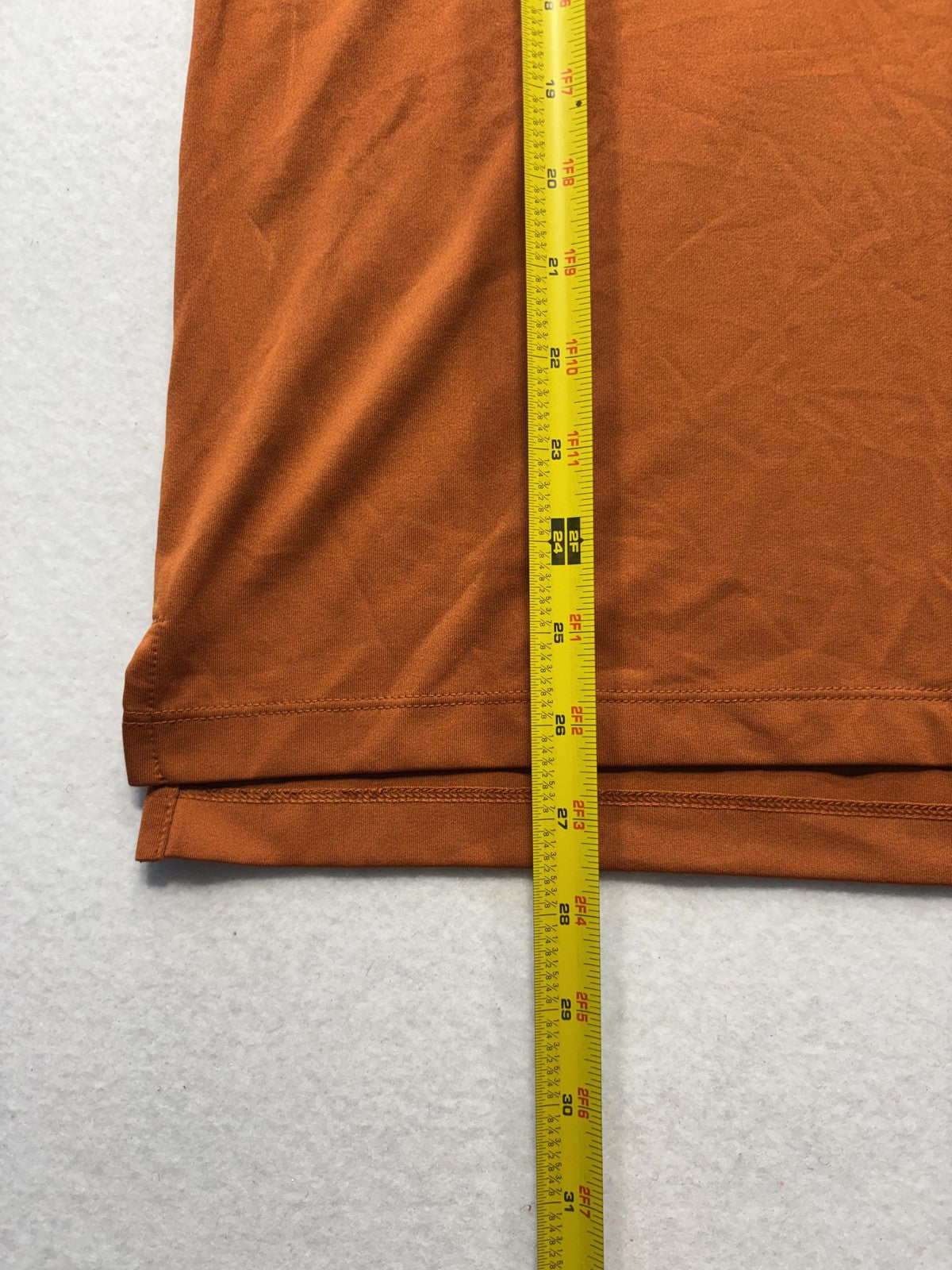 Texas Longhorns Polo Shirt Mens Medium Orange NCAA Golf Columbia Embroidered