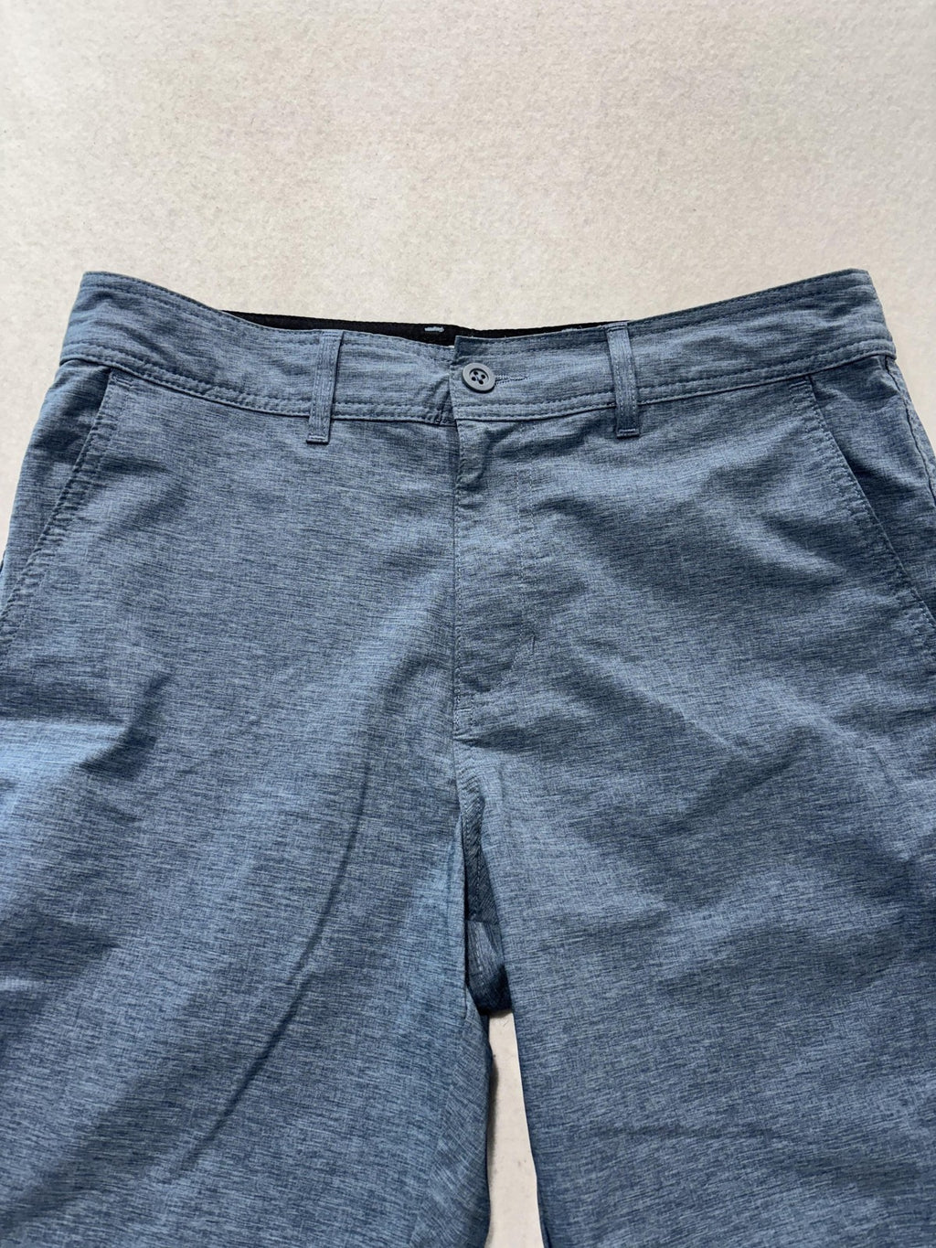 Goodfellow & Co Chino Shorts Mens 30 Blue Stretch Quick Dry 9 Inseam VN 1981193