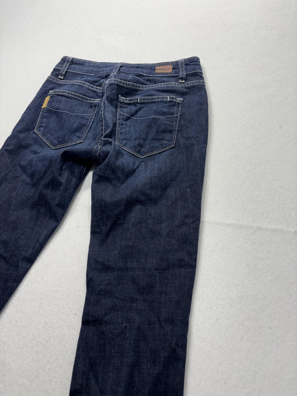 Paige Jimmy Jimmy Skinny Jeans Womens 30 Blue Medium Wash Mid Rise 30x30 Stretch