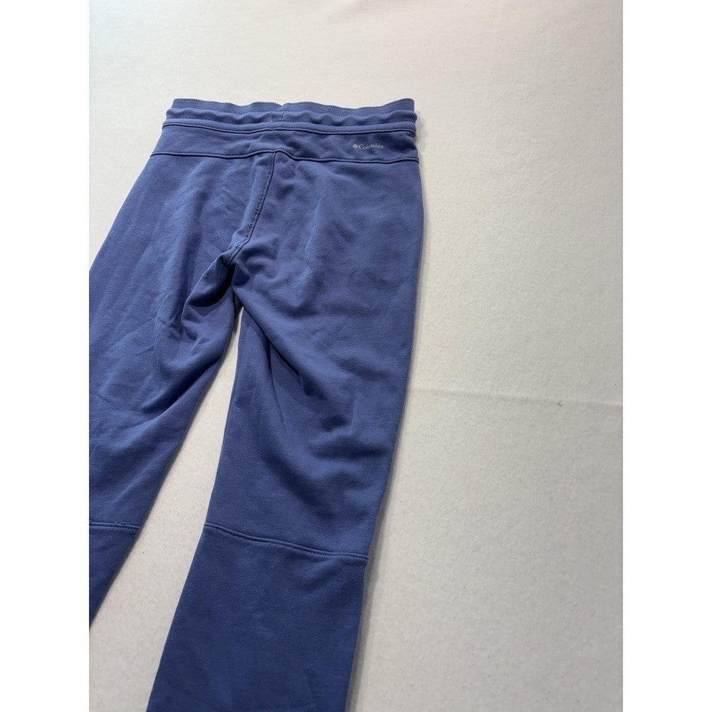 Columbia Jogger Pants Womens XS Blue Knit Elastic Waist Pocket Lounge XL0717