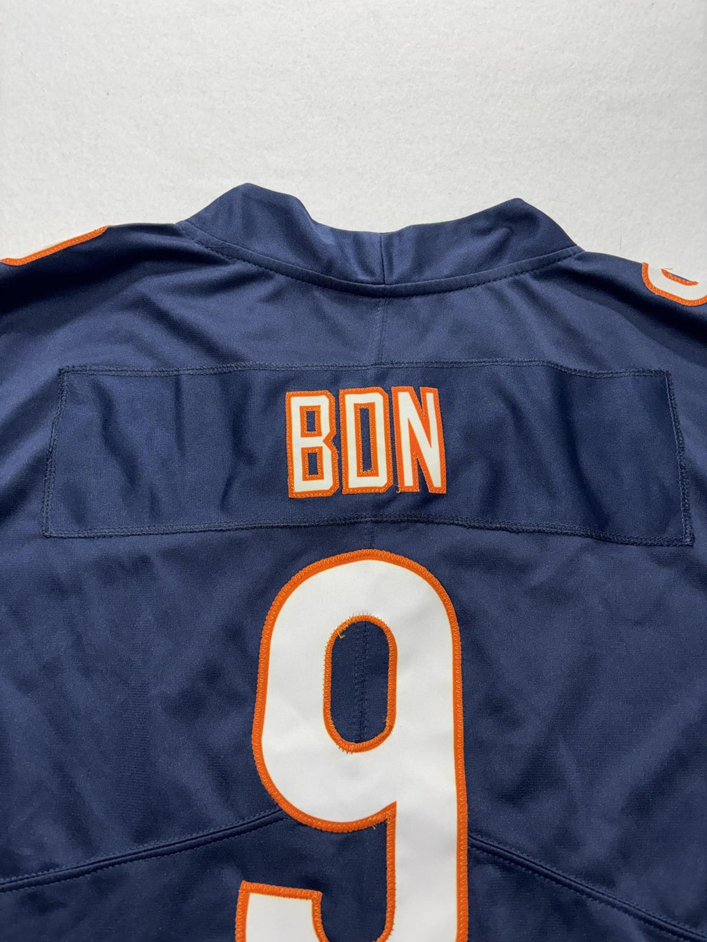 Chicago Bears Jersey Mens Large Navy Blue NFL Football Nike BDN 9 On Field