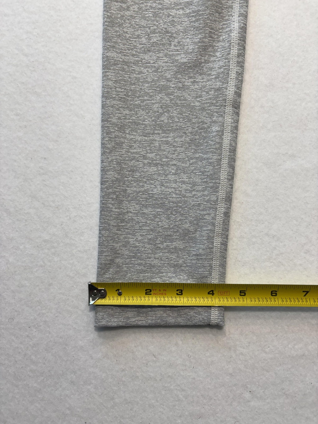 Outdoor Voices Leggings Womens Small Gray Colorblock Stretch Knit Ankle