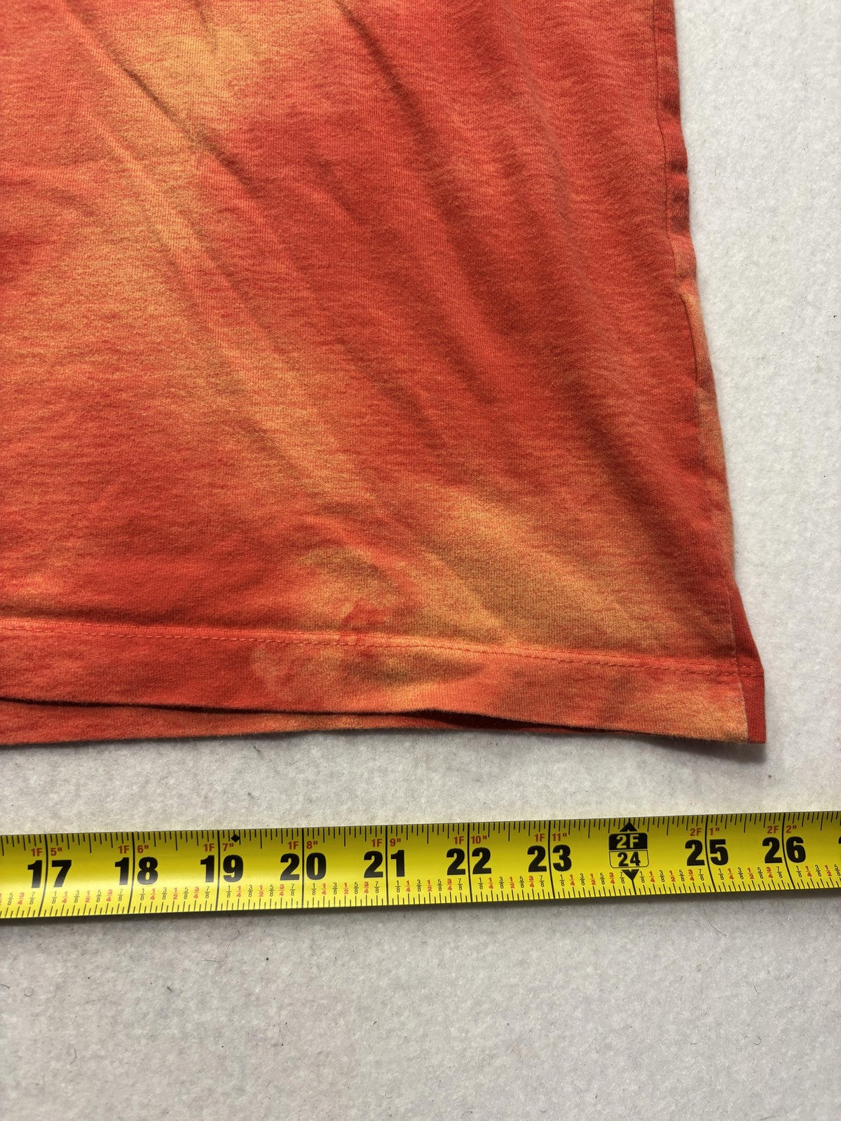 Nike Shirt Mens 2XL Orange Tie Dye Sole Cal Los Angeles California Graphic Tee