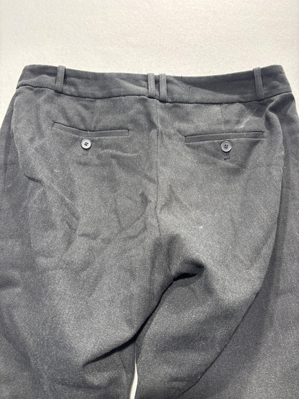 Liz Claiborne Dress Pants Womens 6 Gray Emma Classic Straight Leg Stretch Career