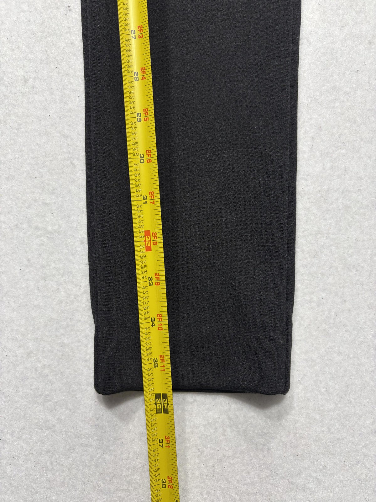 Tommy Hilfiger Dress Pants Womens 2 Black Newport Ankle Ponte Slim Leg Work