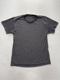 Shirt Mens Medium Gray Crew Neck Short Sleeve Tee Basic Casual Lightweight