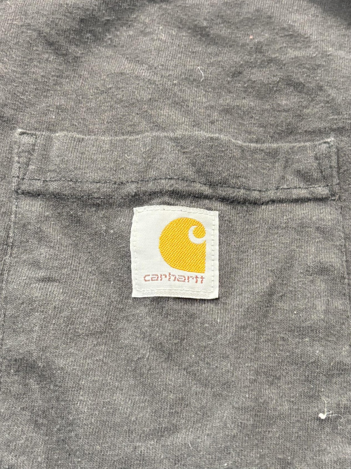 Carhartt Shirt Mens XL Black K87 Loose Fit Pocket T-Shirt Short Sleeve Workwear