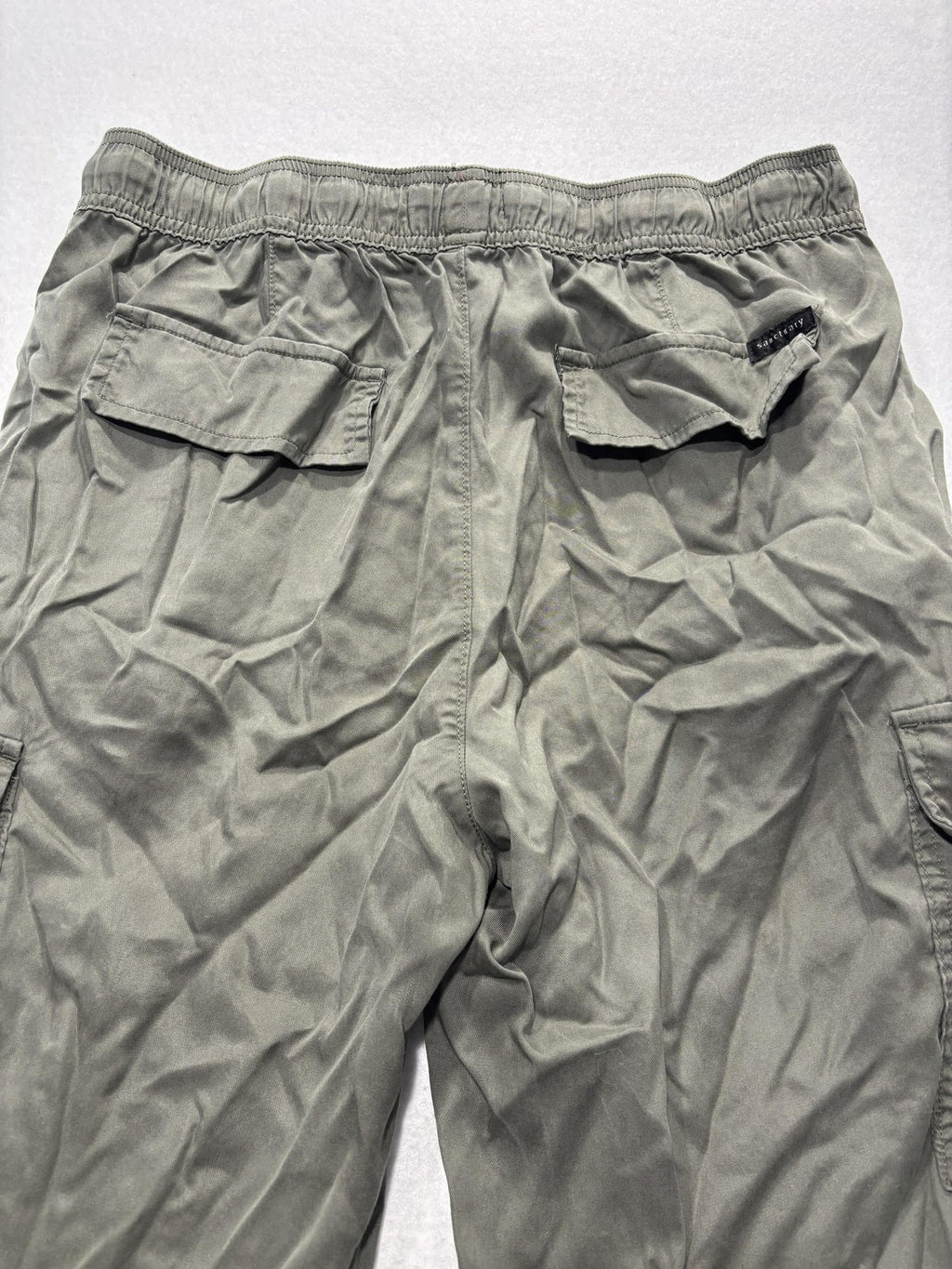 Sanctuary Cargo Pants Womens M Green Lyocell Twill Straight Leg XP9159E1