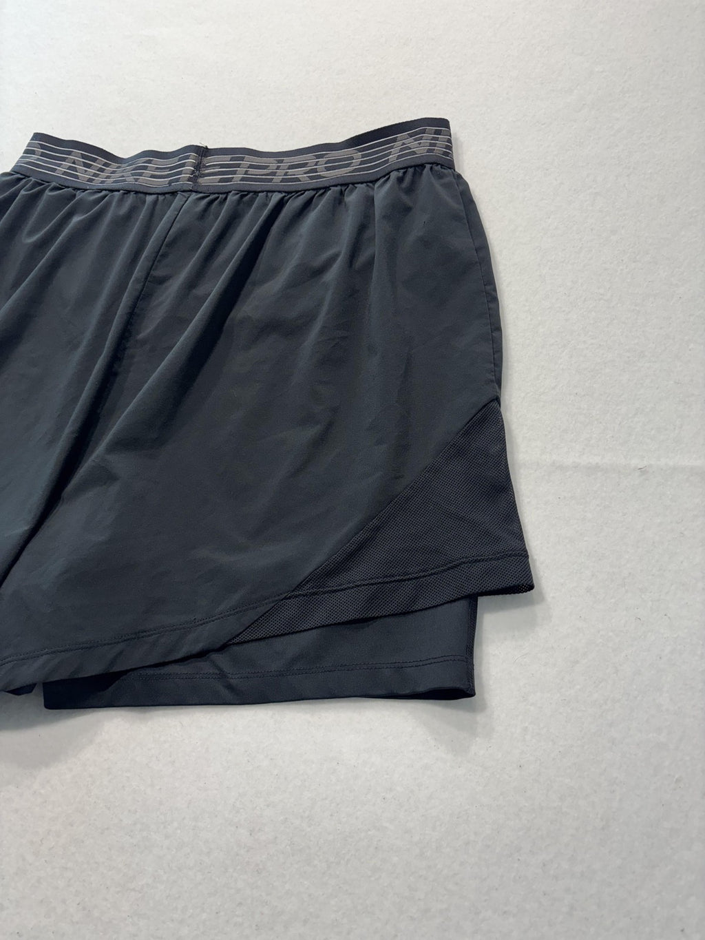 Nike Pro Dri-FIT Shorts Mens Large Black 5" Inseam Lined Running Lightweight