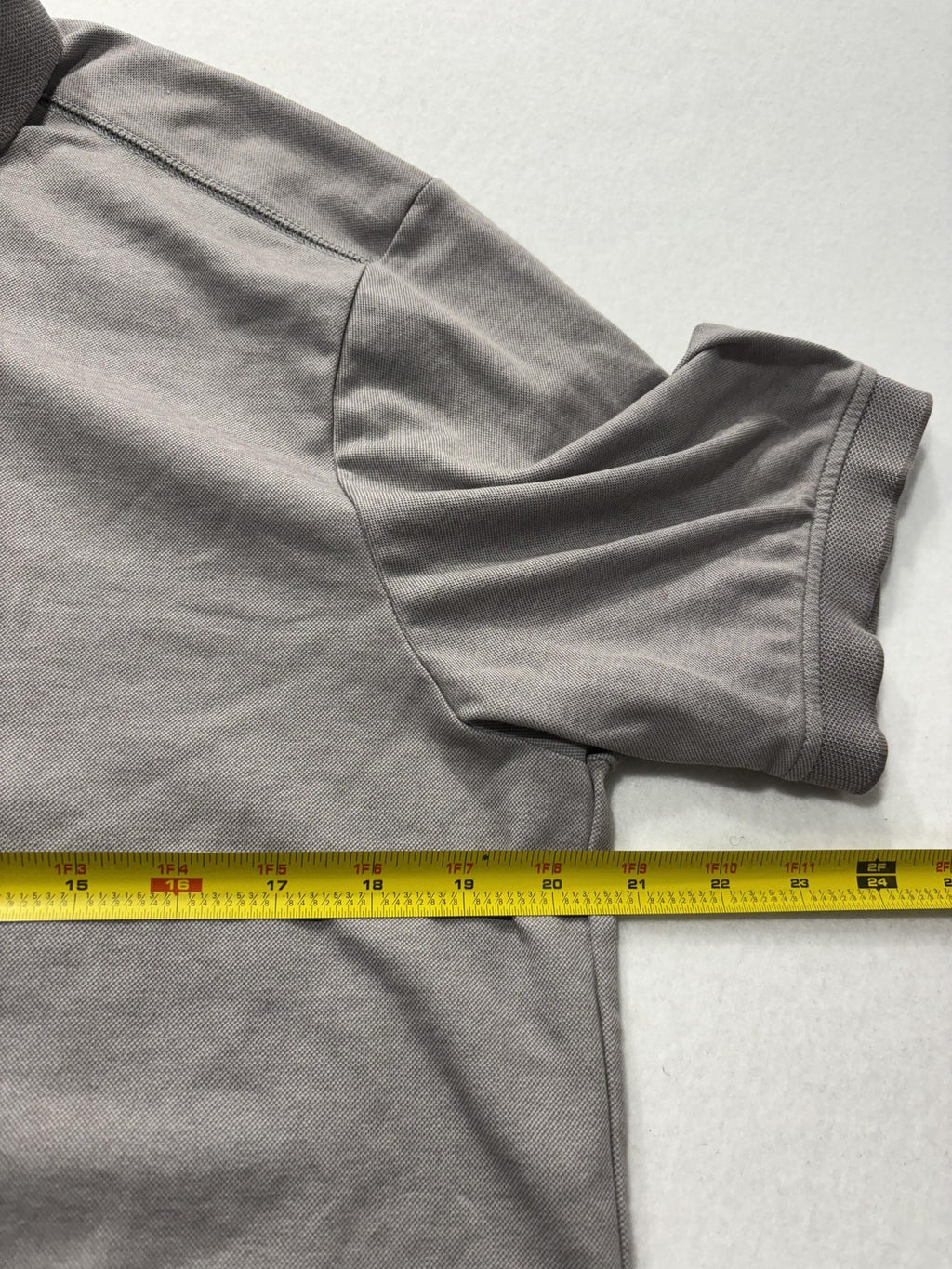 Tommy Bahama Polo Shirt Mens Large Gray Cotton Blend Short Sleeve Logo Casual