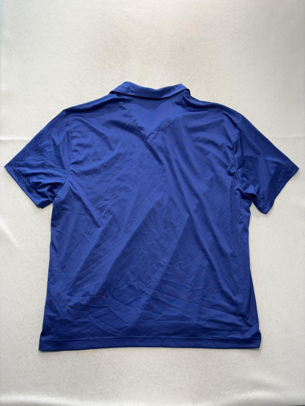 Ben Hogan Performance Polo Shirt Mens 2XL Blue Mesh Golf Short Sleeve Athletic