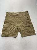 Wrangler Mens Relaxed Fit Cargo Shorts 40 Beige Canvas Stretch Hiking 11231492f