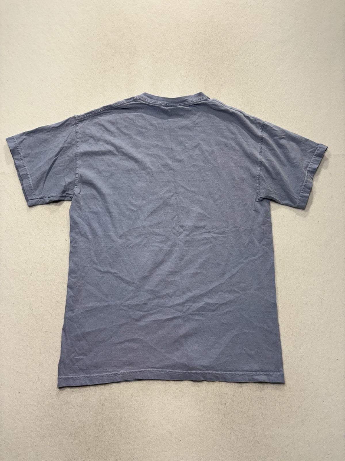 Comfort Colors Shirt Mens Medium Blue Baylor Chi Omega Graphic Tee Sorority