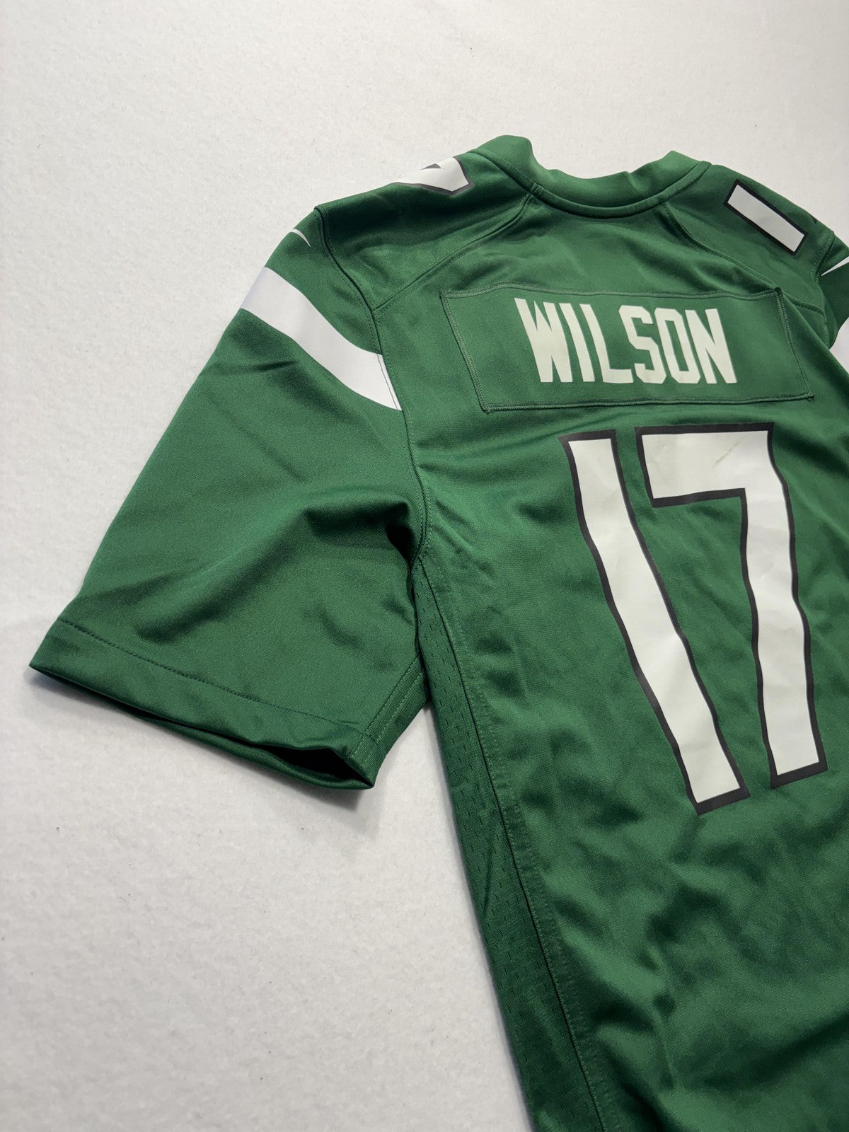 New York Jets Jersey Mens Medium Green NFL Football Nike Garrett Wilson 17